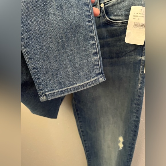 Mother The Looker Crop In Graffiti Girl Size 29 New - Picture 8 of 12